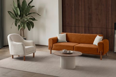 HAMBURG PLUS SIRT MEKANİZMALI KOLTUK TAKIMI, TURUNCU