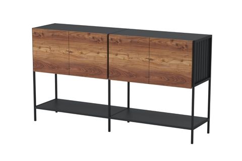 ÇAĞIN OFİS CAGE 180 CM SİYAH ÇALIŞMA OFİS MASA TAKIM (MİNYATÜR/SİYAH)