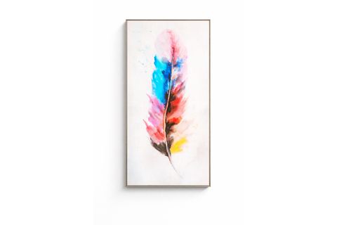 BOHO TÜY MOTİFLİ KANVAS TABLO
