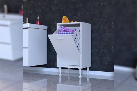 SÖKE SEPETLİ BANYO DOLABI, 40X75X32.5