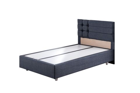 VİYANA BAZA BAŞLIK LETTO YATAK SETİ, LACİVERT, 100X200