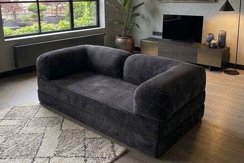 LİNA ÇOK AMAÇLI YATAKLI AKTİVİTE KOLTUĞU, ANTRASİT, 80X160