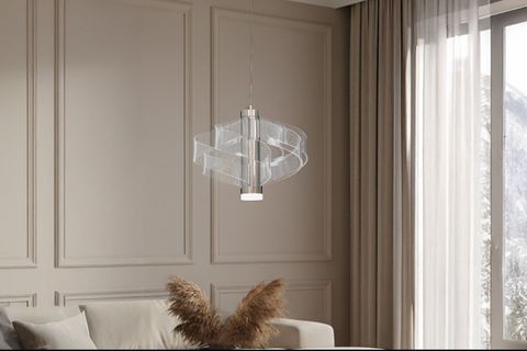 YEL 4 LED AVİZE, KROM