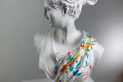 ARTEMIS CANDY POP ART DEKORATİF ROMA YUNAN HEYKELLERİ