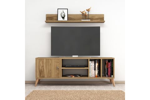EFES KAPAKLI TV ÜNİTESİ CEVİZ 138 CM