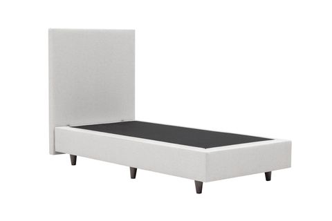 LUNA MILKY SABİT BAZA VE BAŞLIK, AÇIK GRİ, 100X200