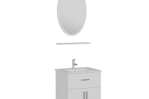 VERA BANYO DOLABI 65CM AS2K1Ç+1EA1R+ETJ BEYAZ