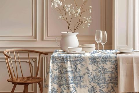 ZARİF PANORAMA PAMUK MASA ÖRTÜSÜ, 150X200 CM