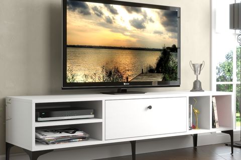 MİLAN TV ÜNİTESİ, BEYAZ SİYAH