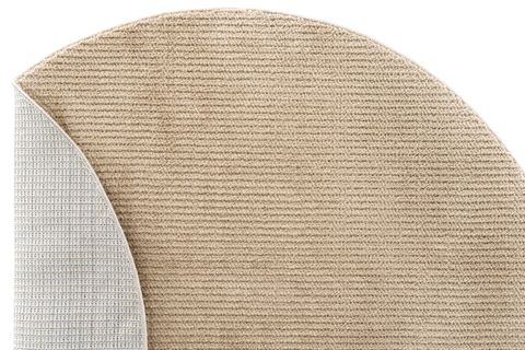 COOL HALI PERA 1001 YUVARLAK MODERN KESME HALI, BEJ, 200X200