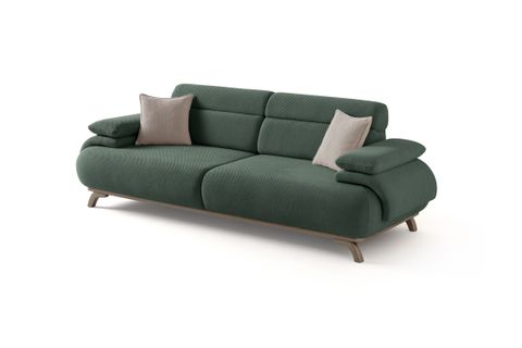 ALASKA SIRT MEKANIZMALI KASALI ÜÇLÜ KOLTUK, YEŞİL