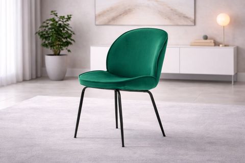 ALFA SANDALYE, SİYAH SOFT YEŞİL