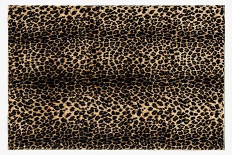 LEOPAR POST MAKİNE HALISI, KAHVERENGİ, 80X150