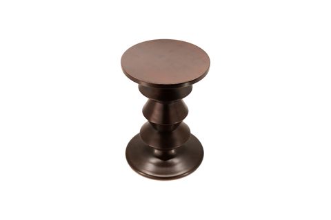 MASSELLO DESIGN SUOLO AHŞAP TABURE, KOYU CEVİZ