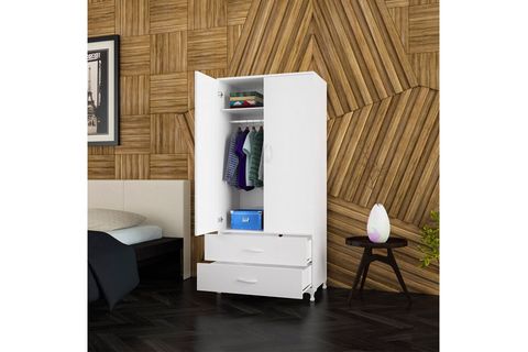 ADEN 2 KAPILI 2 ÇEKMECELİ GARDIROP