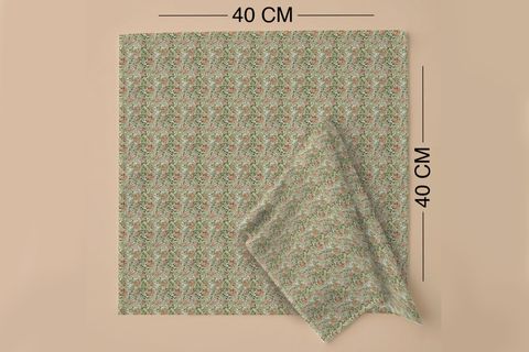 YASEMİN BAHÇESİ PAMUKLU DÖRT ADET PEÇETE