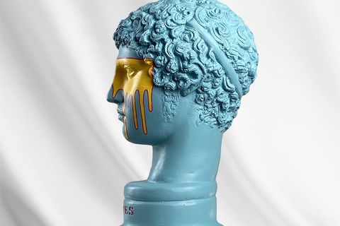 HERMES AUTUMN POP ART DEKORATİF ROMA YUNAN HEYKELLERİ