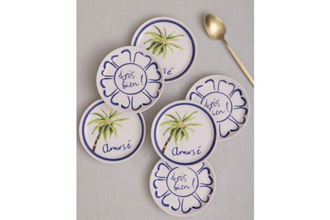 THE MİA PALMA SOSLUK ÇEREZLİK 6LI SET 10 CM