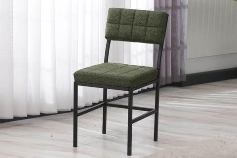 NOVA MUTFAK MASA TAKIMI, 2 SANDALYE, SİYAH, 70X70 CM, YEŞİL