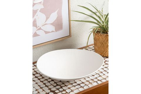 THE MİA PURE DEKORATİF TABAK 38X36X10 CM