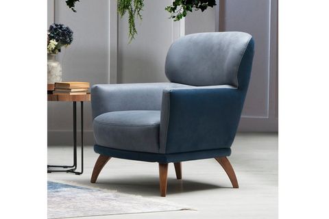 VENEZYA AHŞAP AYAKLI KOLTUK TAKIMI