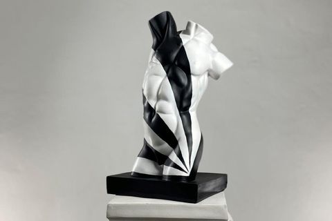 TORS WHITE RISE POP ART DEKORATİF ROMA YUNAN HEYKELLERİ