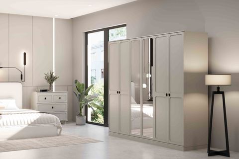 WİLLOW GARDIROP, 6 KAPAKLI
