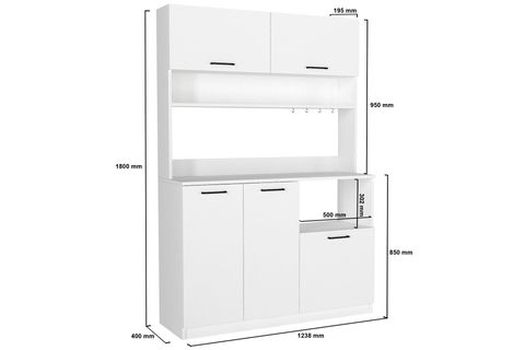 TUCO  ÇOK AMAÇLI DOLAP, 3 KAPAKLI
