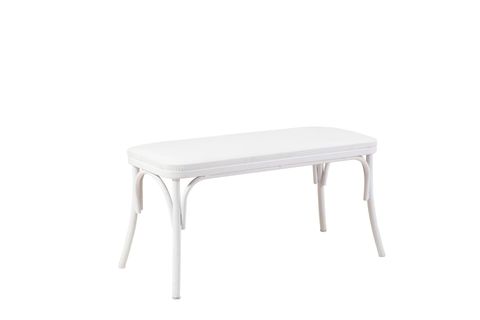 OLİVER MUTFAK MASASI TAKIMI, BEYAZ, 120X75