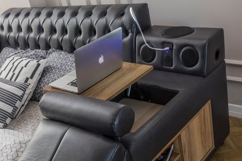 PRAGUE MASAJLI AKILLI KARYOLA, ANTRASİT