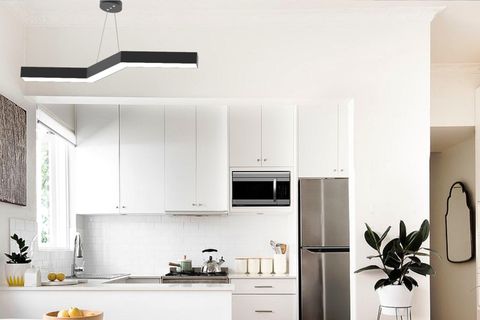HEGZA LIGHTING GABBIANO LED AVİZE, SİYAH KASA GÜN IŞIĞI