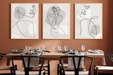 ÇİZGİLERİN GÜCÜ PANO SET, 2, 50X70