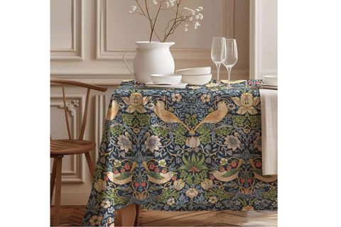 DOĞA ESİNTİSİ PAMUK MASA ÖRTÜSÜ, 100X100 CM