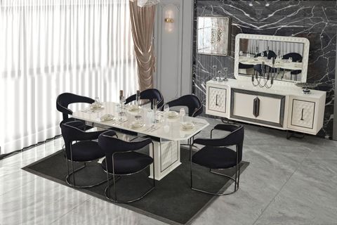 LOUNGE KONSOL, WHITE