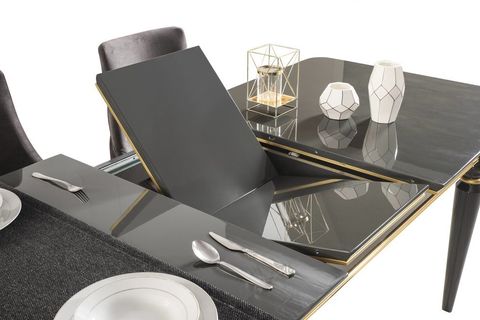 LUXURY YEMEK ODASI TAKIMI, SİYAH