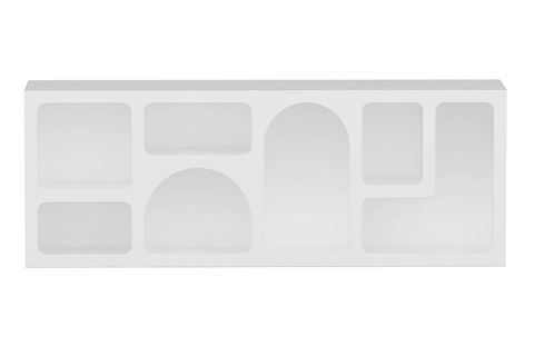 BOHEM MEBRAN KİTAPLIK, BEYAZ, 90 CM