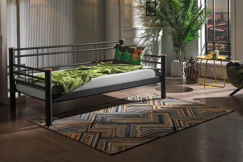 KAPPİS DAYBED METAL KARYOLA, SİYAH, 90X200