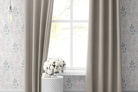 GARDENYA KREM IŞIK GEÇİRMEZ BLACKOUT KARARTMA FON PERDE TEK KANAT 180X260 CM