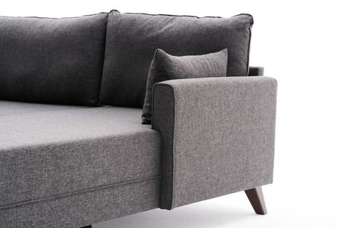 BELLA SOFT KÖŞE KOLTUK, ANTRASİT