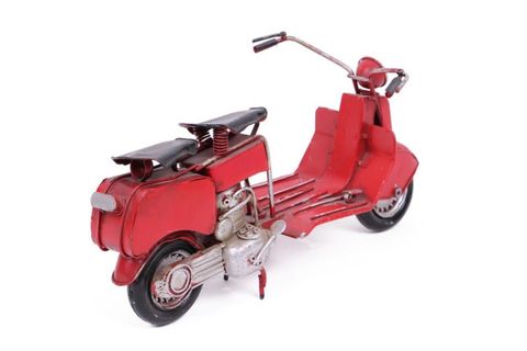 DEKORATİF METAL SCOOTER 1204E-2995S