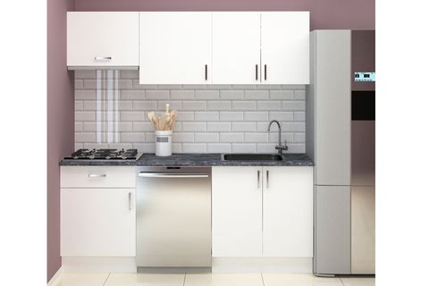 AHSEN HAZIR MUTFAK DOLABI, TEZGAHSIZ, 200 CM