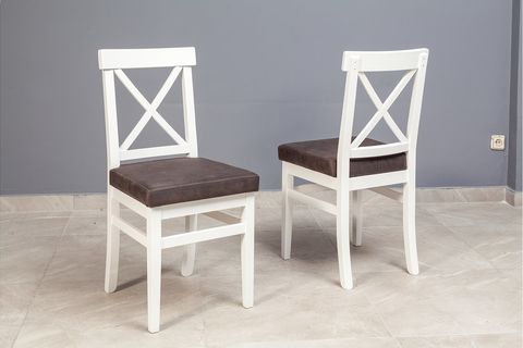ÇAPRAZ DÖŞEMELİ SANDALYE, ANTRASİT