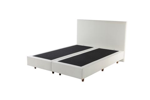 LUNA MILKY SABİT BAZA VE BAŞLIK SETİ, KUMAŞ DEĞİŞTİRİLEBİLİR, 90X200