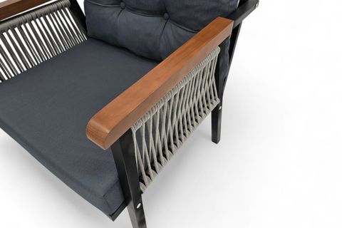 MESA İKİLİ METAL BAHÇE OTURMA TAKIMI