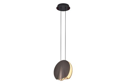 ÖZCAN AYDINLATMA OYSTER TEKLİ SARKIT, 20 CM PLATİN, 5732K-1A-24