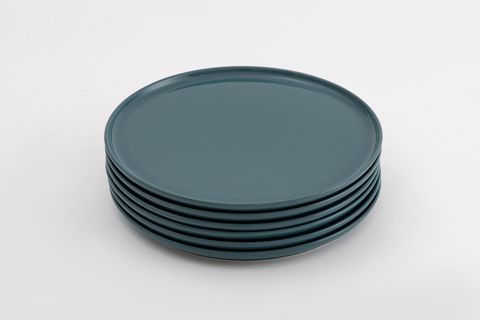 KİTCHEN ESSENTİALS STONEWARE SERVİS TABAĞI 28 CM, MAVİ, ALTILI SET