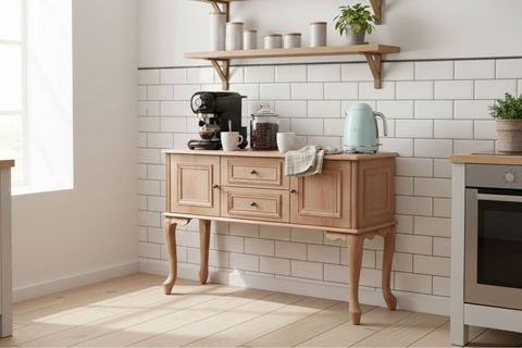 OLİVİA COUNTRY İSKANDİNAV KONSOL, NATURAL AHŞAP