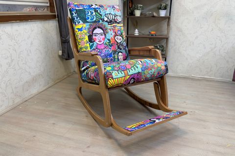 KONTES SALLANAN SANDALYE, DİEGO, NATUREL AYAK