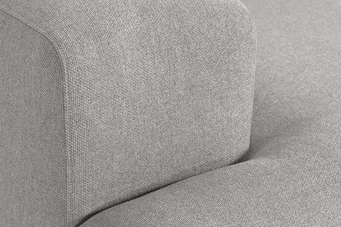 ELSA KETEN MİNİ KÖŞE KOLTUK, SOL KÖŞE, GRİ