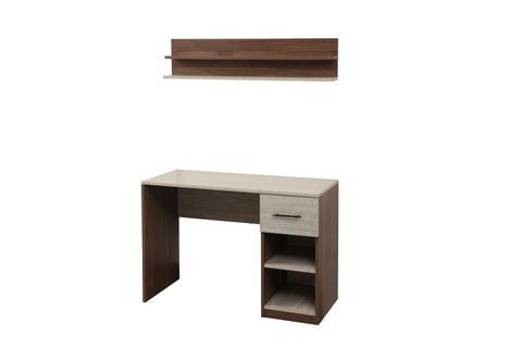 BLESK KİTAPLIKLI PETRA RAFLI ÇALIŞMA MASASI